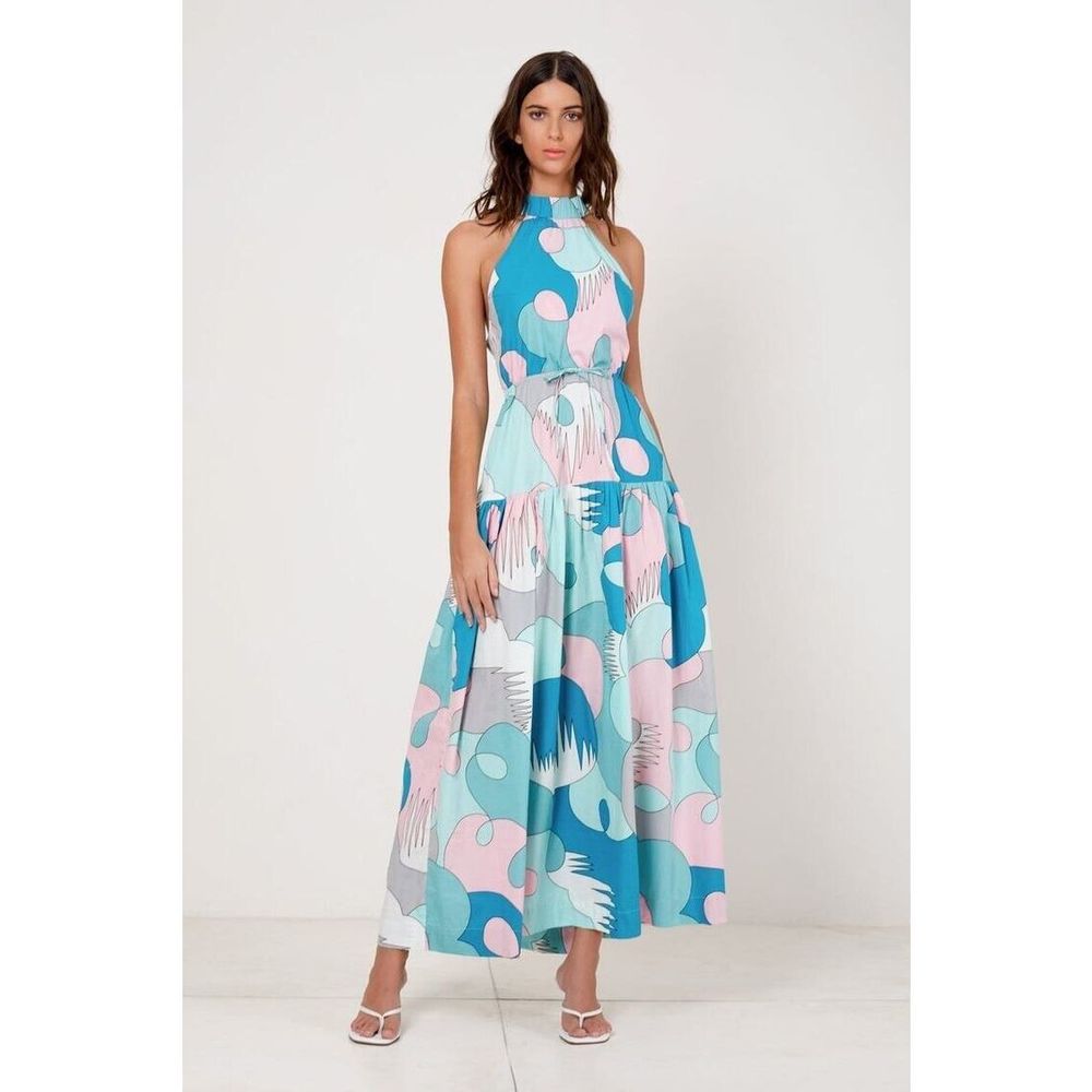 Anthropologie S/W/F Cross Back Maxi Dress $399